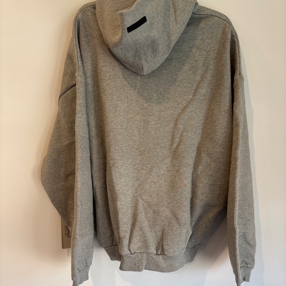 Fear of God State Heather Grey Oversized Heavyweight Hoodie Mens Large - Picture 5 of 6